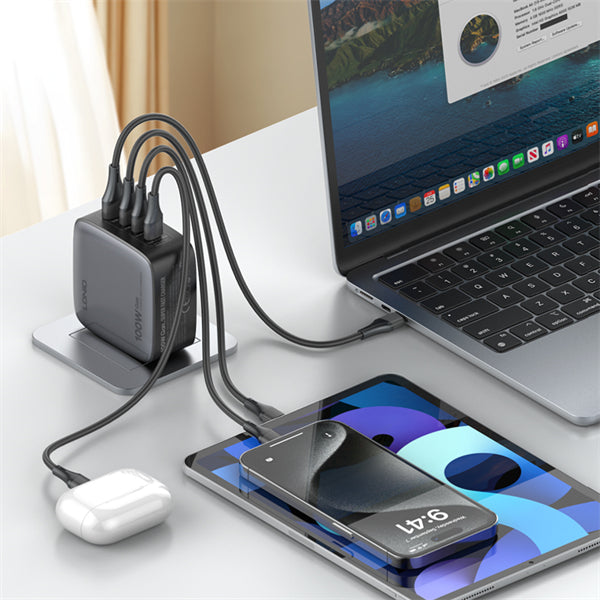 100W GaN Supper Fast Charger Q408 100W GaN Supper Fast Charger Q408